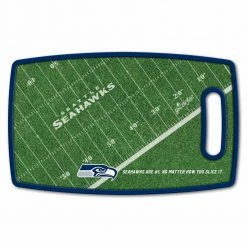 Promo ✔️ NFL Seattle Seahawks Retro Series Polypropyene Cutting Board by YouTheFan 🛒 -Cutlery Sales team colors youthefan cutting boards 2500201 4f 1000