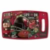 Hot Sale 🎁 NFL Tampa Bay Buccaneers Retro Series Polypropyene Cutting Board by YouTheFan 🔔 -Cutlery Sales team colors youthefan cutting boards 2500218 64 1000