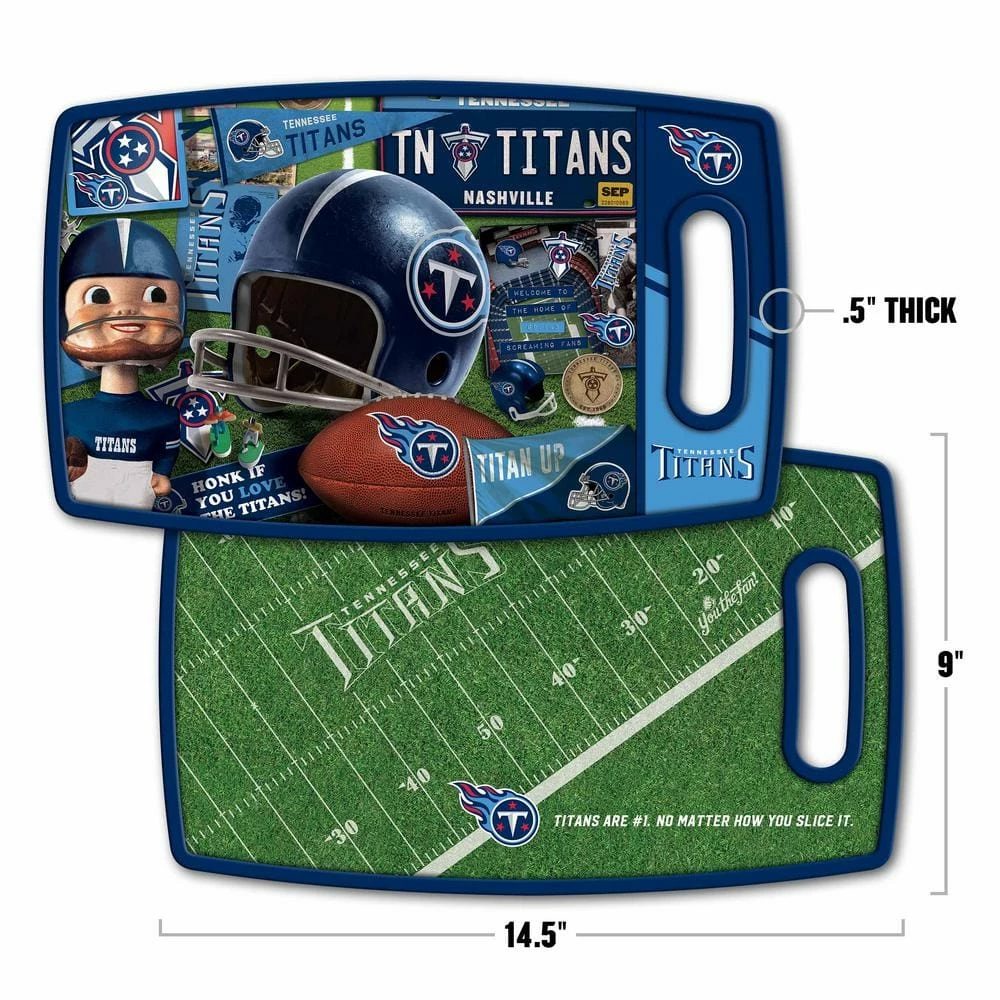 Budget 😉 NFL Tennessee Titans Retro Series Polypropyene Cutting Board by YouTheFan ✨ 4 Budget 😉 NFL Tennessee Titans Retro Series Polypropyene Cutting Board by YouTheFan ✨ - Image 2