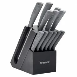 Best Pirce ๐ Raintree Ash - 13 Piece Stainless Steel Knife Block Set by Tomodachi ๐