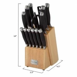 Best Pirce ๐ 15-Piece Knife Set by Trademark ๐ 11 Best Pirce ๐ 15-Piece Knife Set by Trademark ๐ -Cutlery Sales trademark knife sets m030191 1f 1000