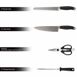 Best Pirce ๐ 15-Piece Knife Set by Trademark ๐ 12 Best Pirce ๐ 15-Piece Knife Set by Trademark ๐ -Cutlery Sales trademark knife sets m030191 44 1000