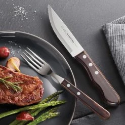 Flash Sale π 8-Piece 5 in. High Carbon Steel Partial Tang Jumbo Steak Knife Set by Tramontina β 7 Flash Sale π 8-Piece 5 in. High Carbon Steel Partial Tang Jumbo Steak Knife Set by Tramontina β -Cutlery Sales tramontina steak knives 80000 010ds 4f 1000