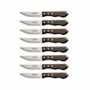 Flash Sale 👏 8-Piece 5 in. High Carbon Steel Partial Tang Jumbo Steak Knife Set by Tramontina ⭐
