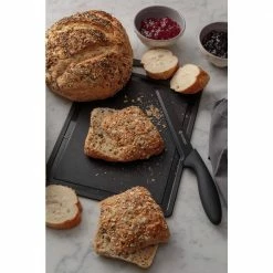 Brand new 😉 Everyday 2-Piece Stainless Steel Serrated Bread Knife with Cutting Board by VINERS ⭐ -Cutlery Sales viners cutting boards 0305 195u 31 1000