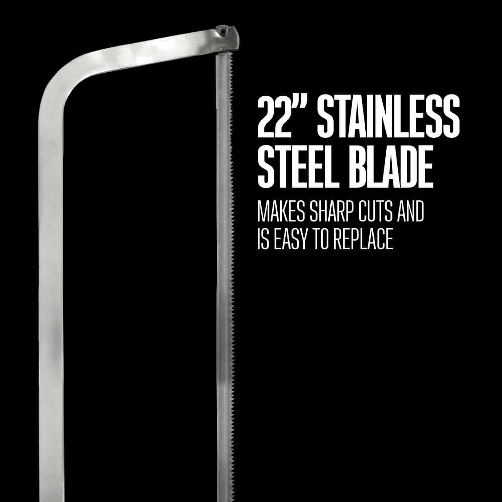 Promo ๐ 22 in. Stainless-Steel Butcher Meat Saw by Weston ๐งจ 8 Promo ๐ 22 in. Stainless-Steel Butcher Meat Saw by Weston ๐งจ - Image 6