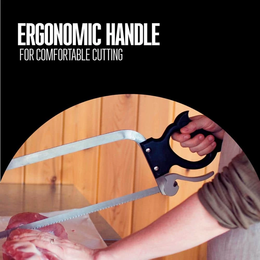 Promo ๐ 22 in. Stainless-Steel Butcher Meat Saw by Weston ๐งจ 10 Promo ๐ 22 in. Stainless-Steel Butcher Meat Saw by Weston ๐งจ - Image 8