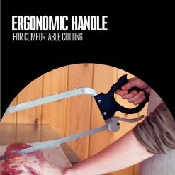 Deals ❤️ 25 in. Stainless Steel Butcher Meat Saw by Weston 👍 -Cutlery Sales weston specialty knives 47 2501 76 1000