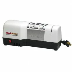 Best Pirce 🔔 3-Stage White Hybrid Diamond Hone Electric Knife Sharpener by Chef'sChoice ✔️