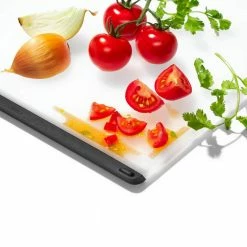 Deals 💯 Good Grips 2-Piece White Polypropylene Cutting Board Set by OXO 🎁 -Cutlery Sales white oxo cutting boards 11284600 c3 1000