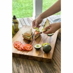 Hot Sale ๐ฅฐ 20 in. x 15 in. x 1.5 in. Acacia Large Rectangle Utility Board by Ironwood ๐ 7 Hot Sale ๐ฅฐ 20 in. x 15 in. x 1.5 in. Acacia Large Rectangle Utility Board by Ironwood ๐ -Cutlery Sales wood ironwood cutting boards 28691 31 1000