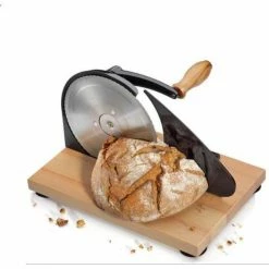 Best Pirce 💯 Large 8 in. Classic Manual, 6.6 in. Stainless Blade, No Tang Black Bread Slicer by ZASSENHAUS 😀 -Cutlery Sales zassenhaus bread knives m072068 31 1000