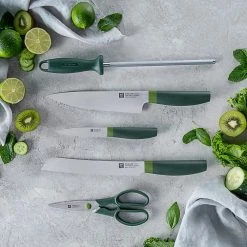 Cheapest ✨ Now 6-Piece Lime Green Knife Block Set by ZWILLING 🎁 -Cutlery Sales zwilling knife sets 53070 110 fa 1000