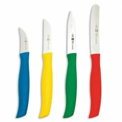 Buy ๐ Twin Stainless Steel 4-Piece Multi-Colored Paring Knife Set by ZWILLING ๐ฏ